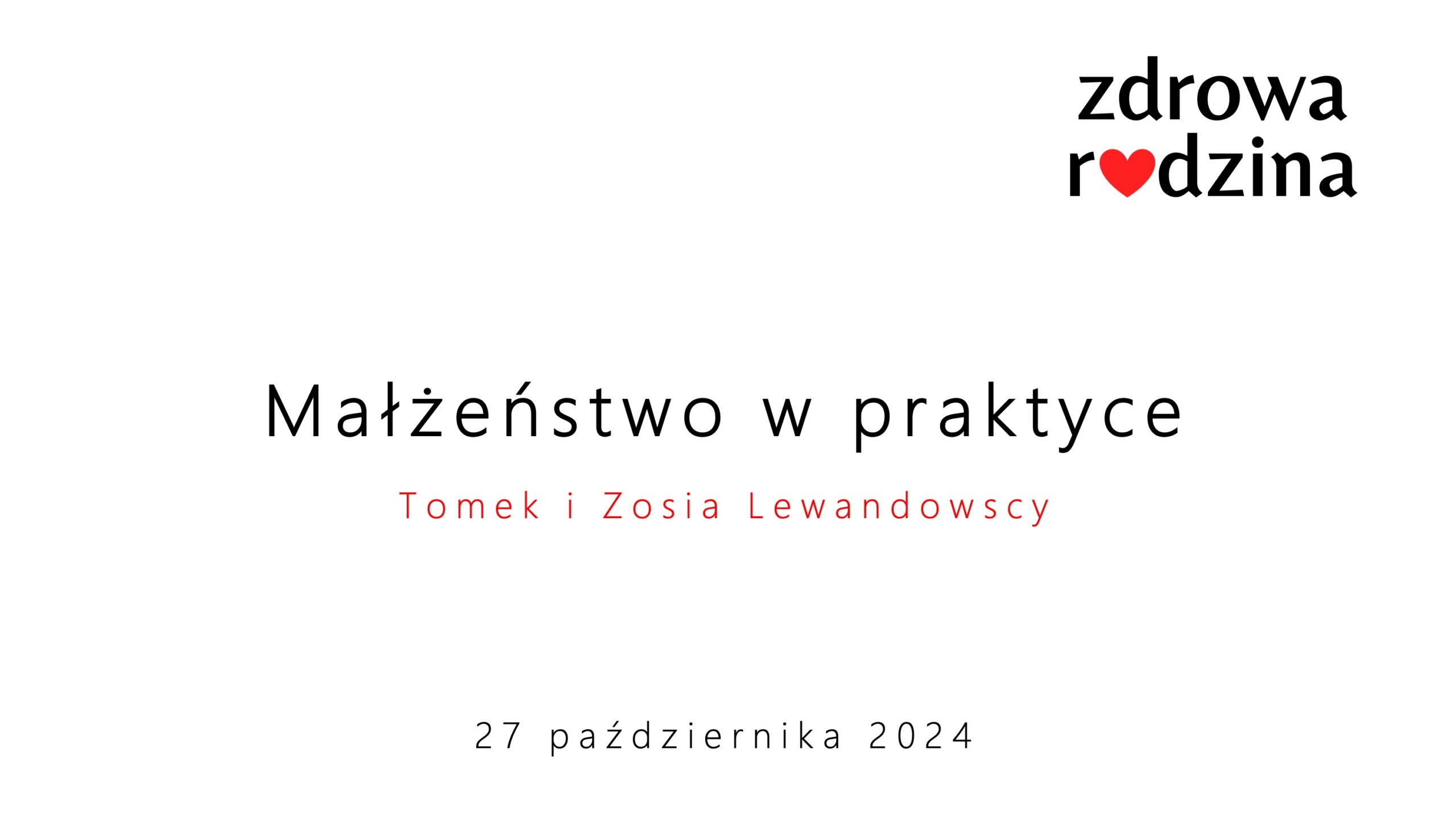 Małżeństwo w praktyce