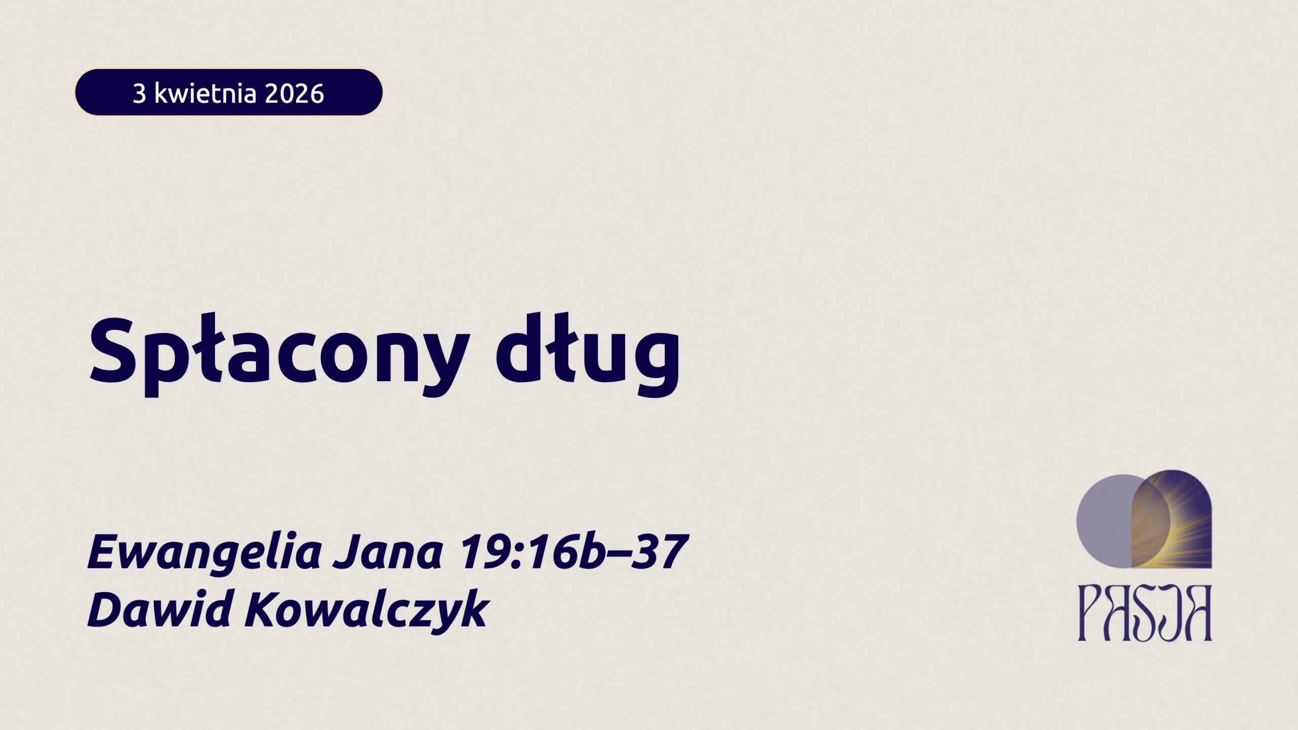 Spłacony dług