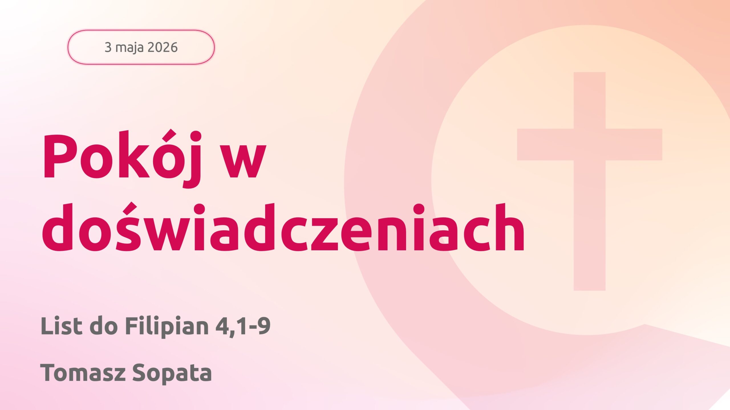 Pokój w doświadczeniach
