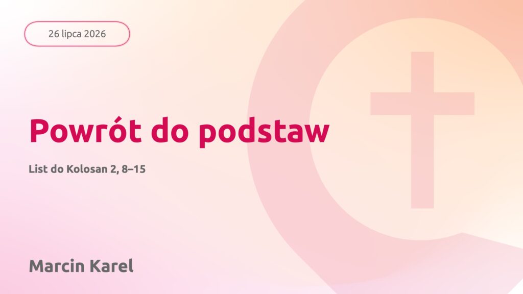 Powrót do podstaw