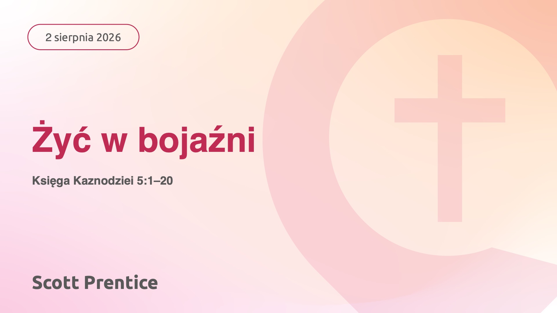 Żyć w bojaźni